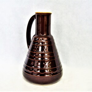 Marcrest Daisy Dot Stoneware Carafe Pitcher