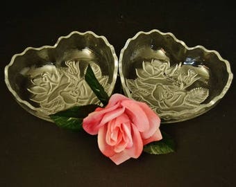 Hearts and Roses Candy Dish