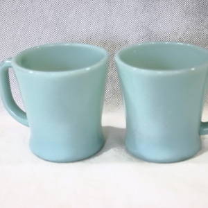 Vintage Delphite Coffee Cups from Fire King