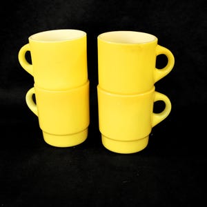 Stackable Coffee Mugs from Fire King