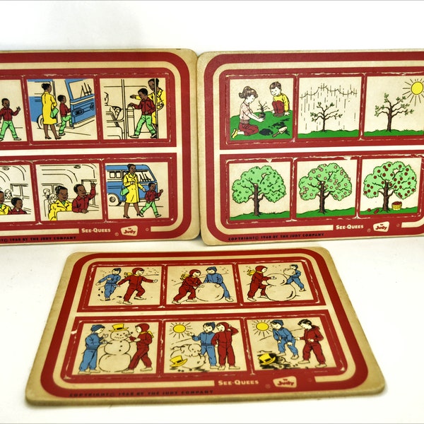 Vintage Puzzle by Judy - See Quees Inlay Puzzle