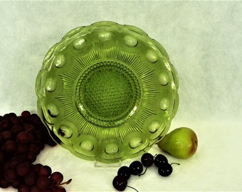 Olive Green Plate - St Genevieve from Bartlett Collins