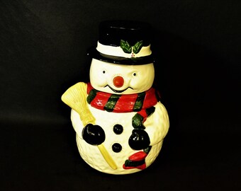 Snowman Cookie Jar