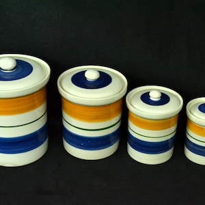 Vintage Kitchen Canister Set from Clizia - Made in Italy