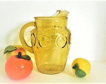 Amber Glass Beverage Pitcher from Anchor Hocking