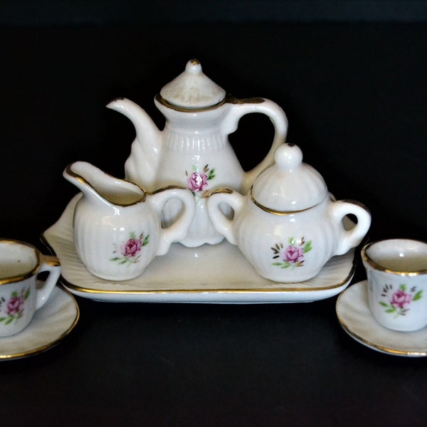 Rose Tea Set Etsy