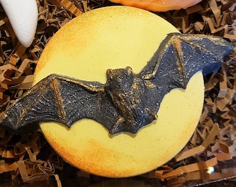 Bat Bath Bomb - Halloween Gift - Full Moon