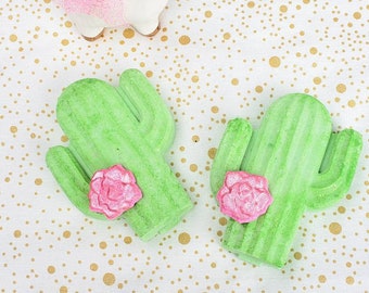 Cactus Bath Bomb: Gift for Gardener - Plant Lover - Whimsical