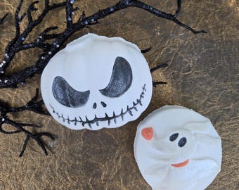 Nightmare Before Christmas Bath Bomb - Zero Ghost Dog - Jack the Pumpkin King