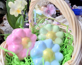 Daisy Bath Bomb - Easter Basket Stuffers- Party Favors for Kids
