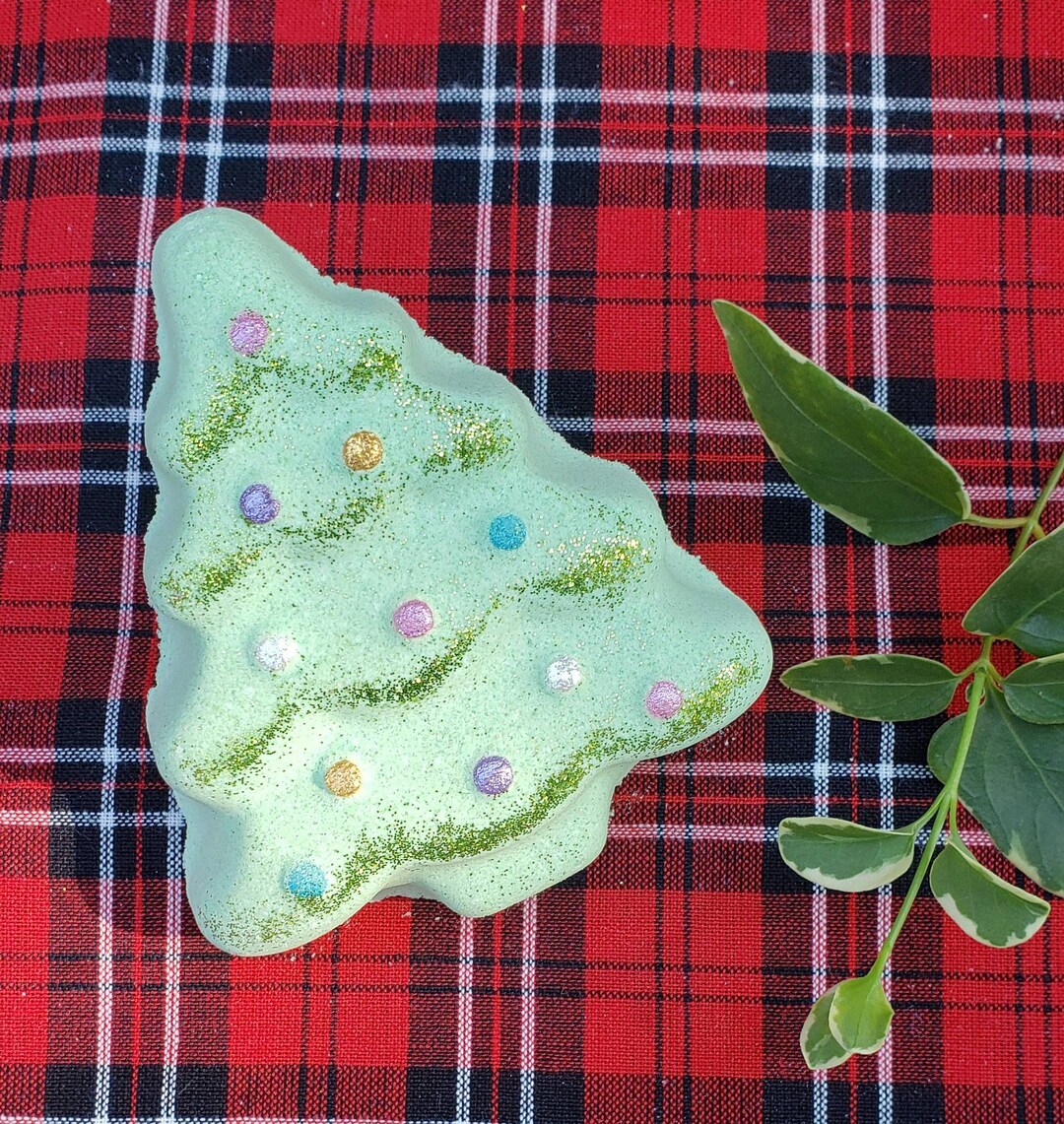 Christmas Tree Bath Bomb Kids Stocking Stuffers Hostess Etsy