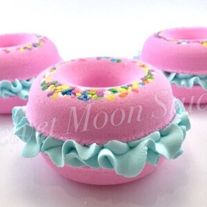 Donut Bath Bomb Donut Party Favors Happy Birthday Gift image 3