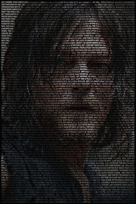 Daryl Dixon All Quotes Daryl From The Walking Dead Etsy