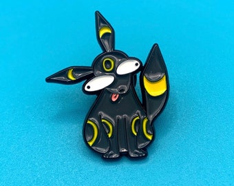 Pokemon Umbreon Goofy Soft Enamel Pin