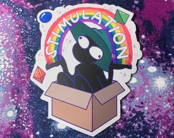 Stimulation! Lonely Wizard Inscryption Inspired Sticker