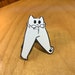 Fresno Beancrawler - Fresno Nightcrawler Cryptid Kitty Hard Enamel Pin 