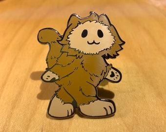 Catsquatch - Sasquatch Bigfoot Cryptid Kitty Hard Enamel Pin