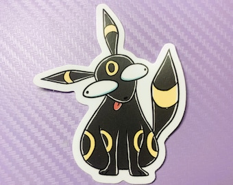 Pokemon Umbreon Goofy Sticker
