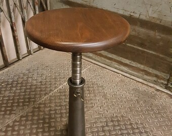 Workshop stool "Singer Style" Vintage Industry Design