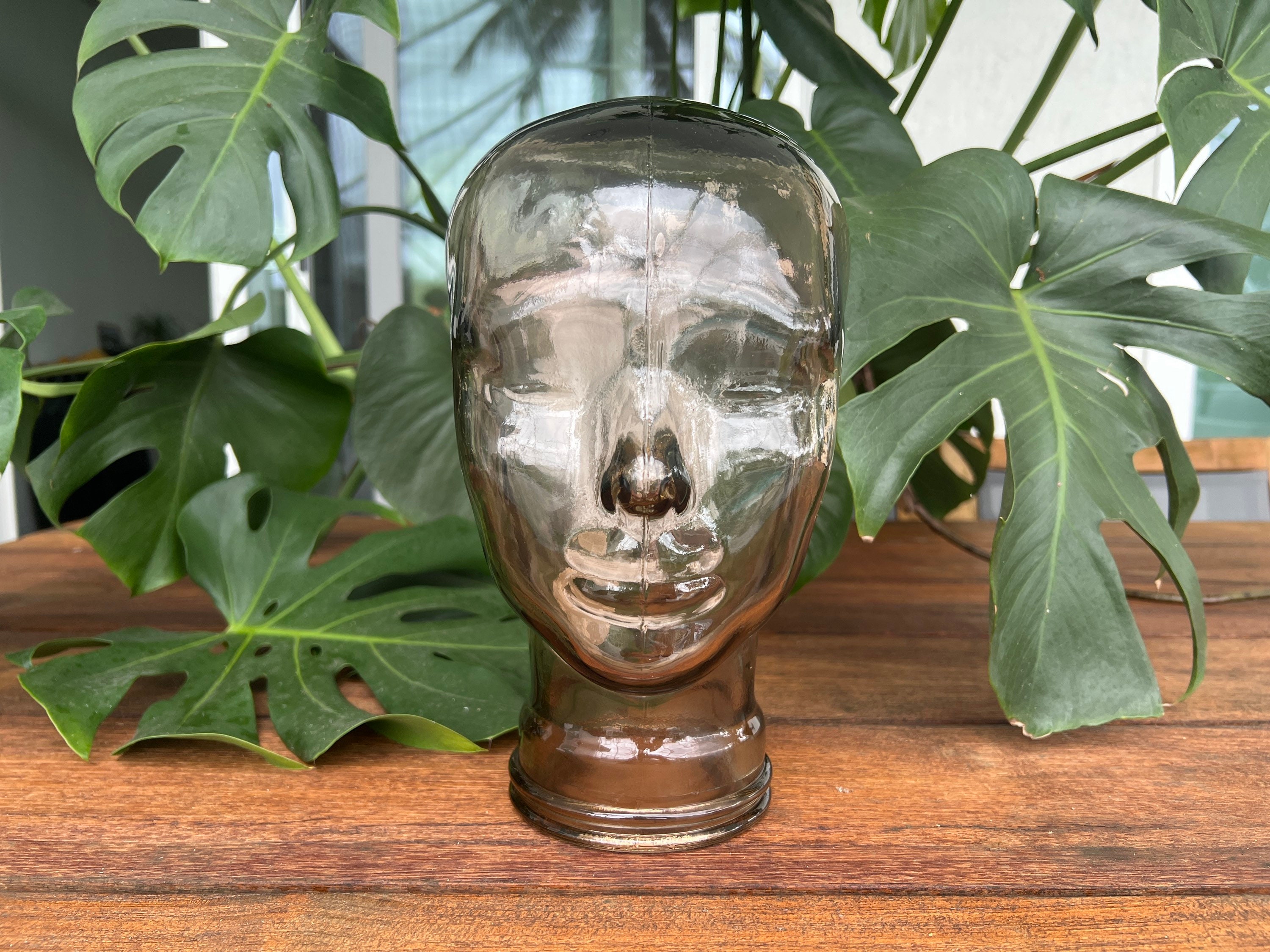 Vintage Glass Head 