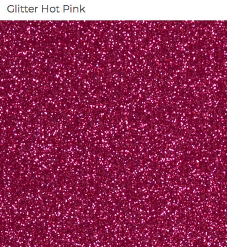 May include: A close-up of a hot pink glitter texture. The glitter is fine and evenly distributed, creating a sparkling effect.