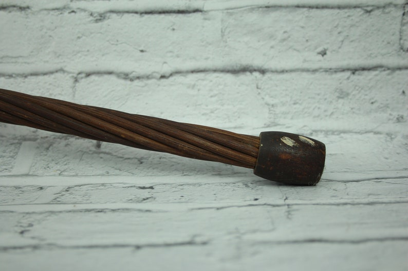 Antique Victorian Carpet Beater Rattan Woven Wood Rug Cleaner Etsy