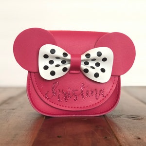 Pink minnie mouse purse sale