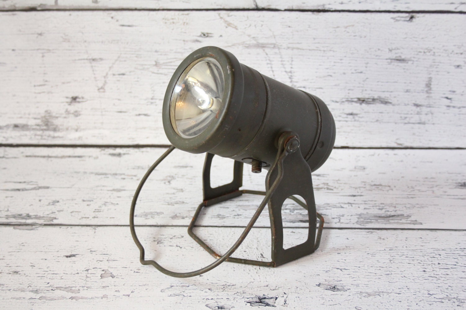 Vintage Miners Light, Luminaire, Light Stick, Model 2105-4, Lantern,  Battery Operated, Flashlight, Justrite -  Singapore