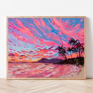 St John USVI Trunk Bay Fine Art Print – Vibrant Beach House Wall Art