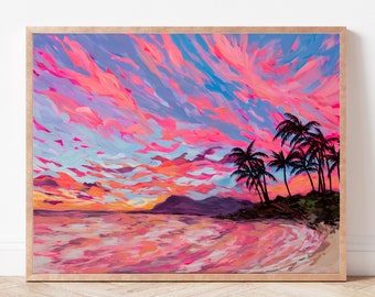 St John USVI Trunk Bay Fine Art Print – Vibrant Beach House Wall Art