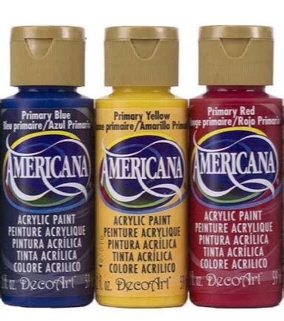 Americana Acrylics Reds