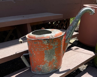 Vintage Galvanized Watering Can