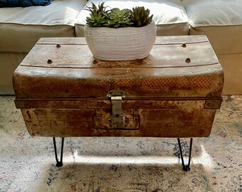 Suitcase Table Etsy