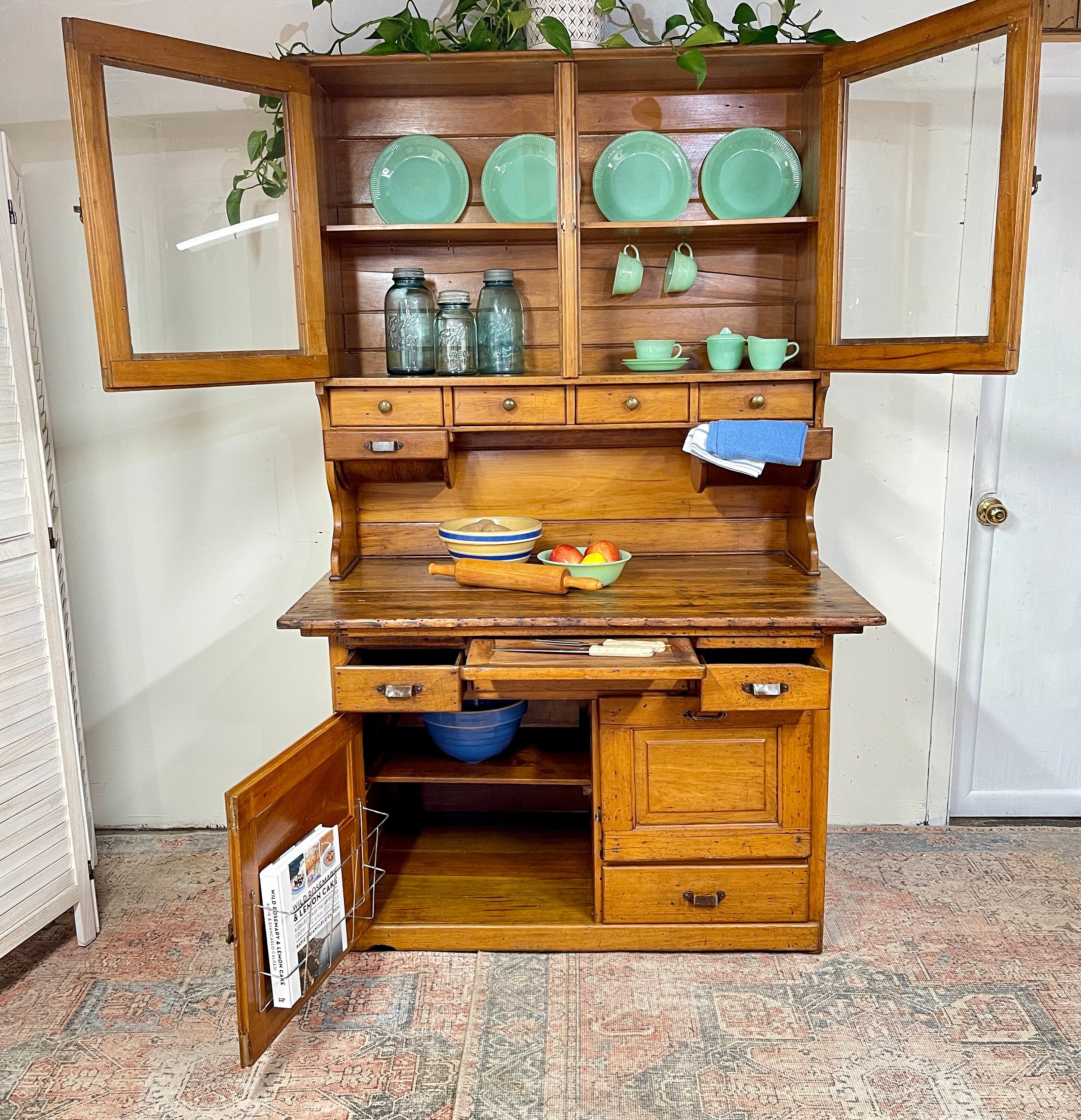 Antique Hoosier Cupboards