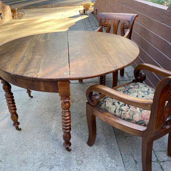 Demilune Table - Etsy