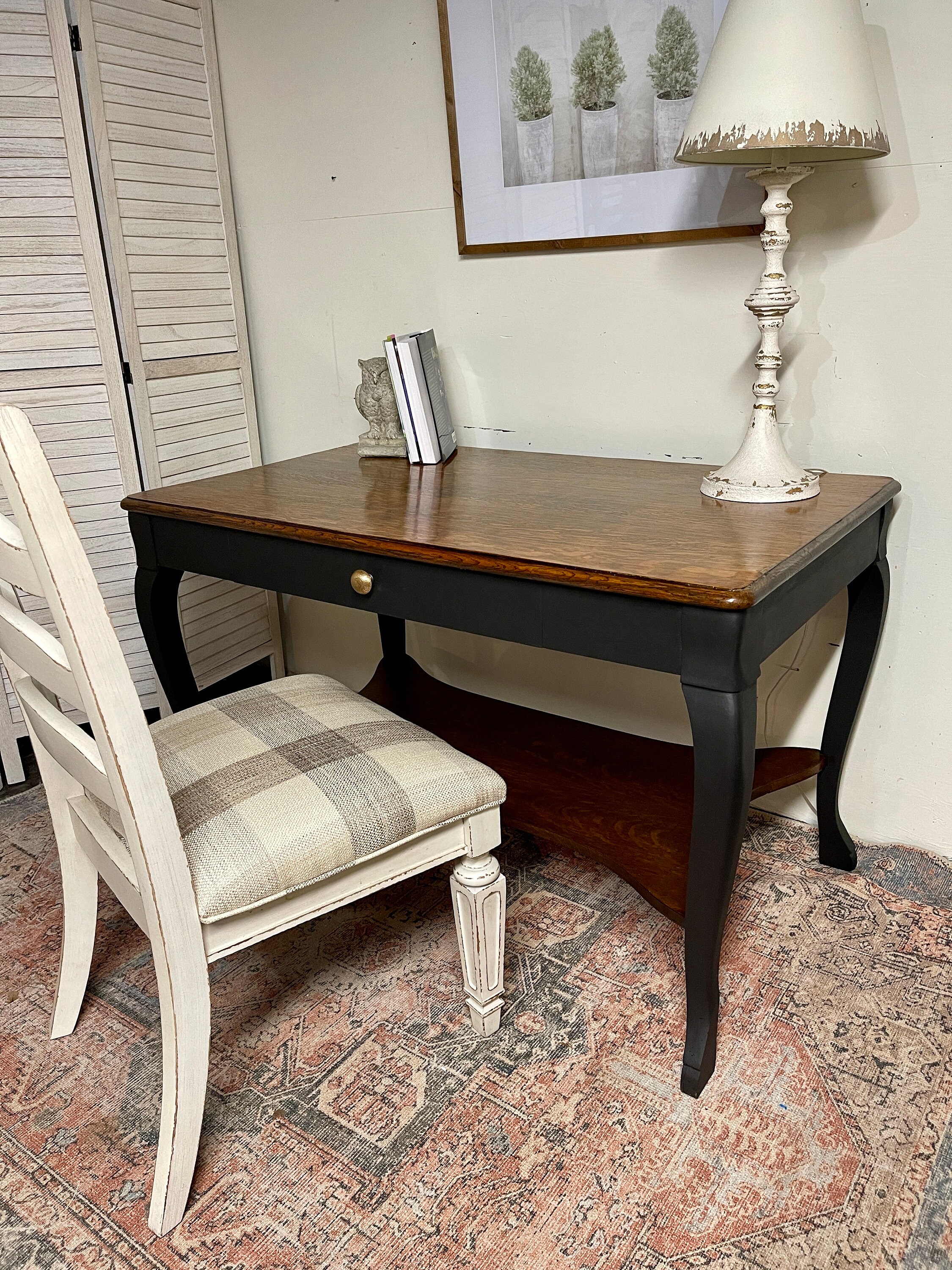Tiger Oak Library Table - Etsy