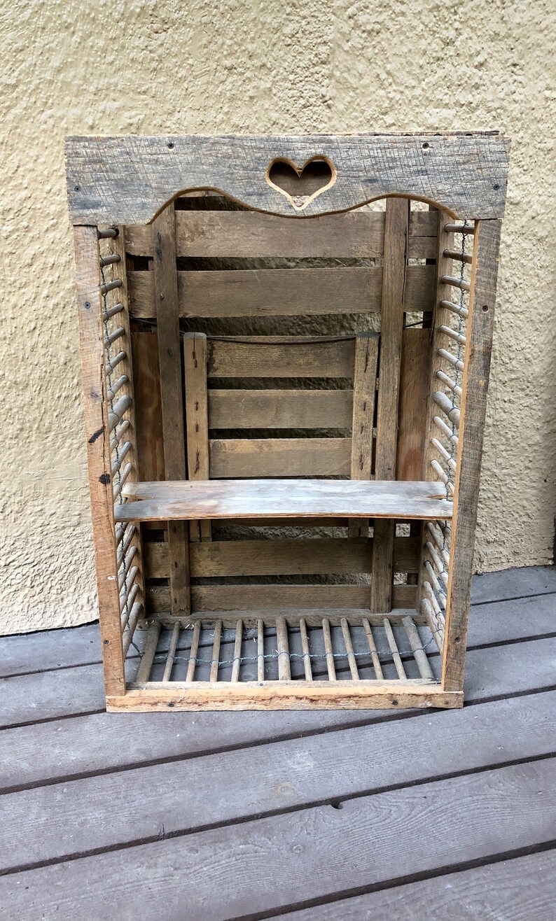 Primitive Vintage Wood Chicken Coop With Shelf Vintage Chicken Coop Primitive Decor Decoration