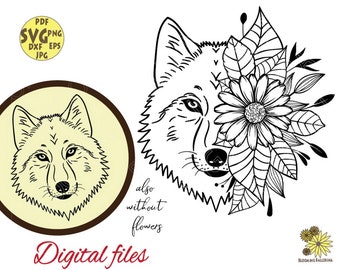 Download Baby Wolf Svg Etsy
