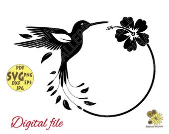 Free Free 288 Sunflower And Hummingbird Svg SVG PNG EPS DXF File