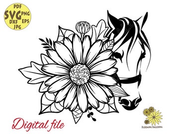 Free Free 324 Floral Horse Svg Free SVG PNG EPS DXF File