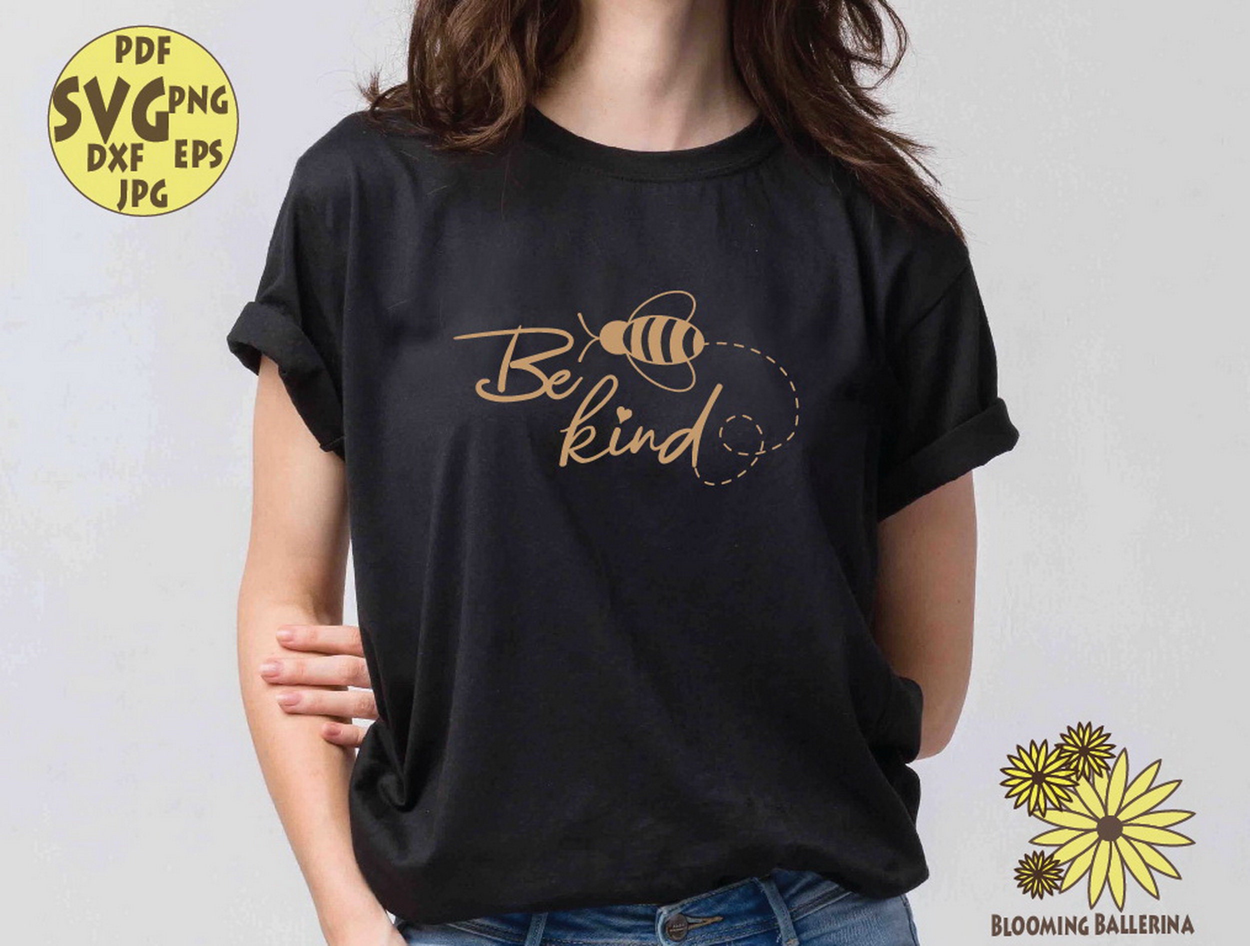 Bee Kind Bee Svg Bee Kind Svg Positive Svg Be Kind Shirt - Etsy