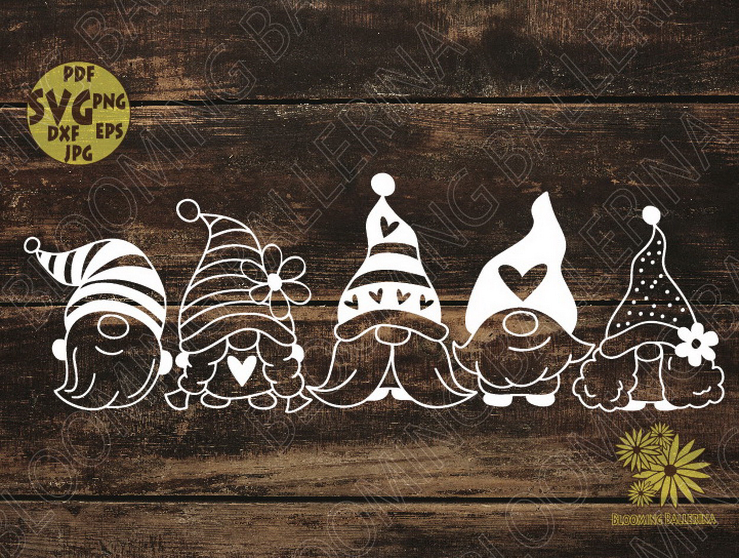 Gnomes Svg File, Christmas Gnome Svg, Nordic Gnomes Svg, Gnome Svg ...