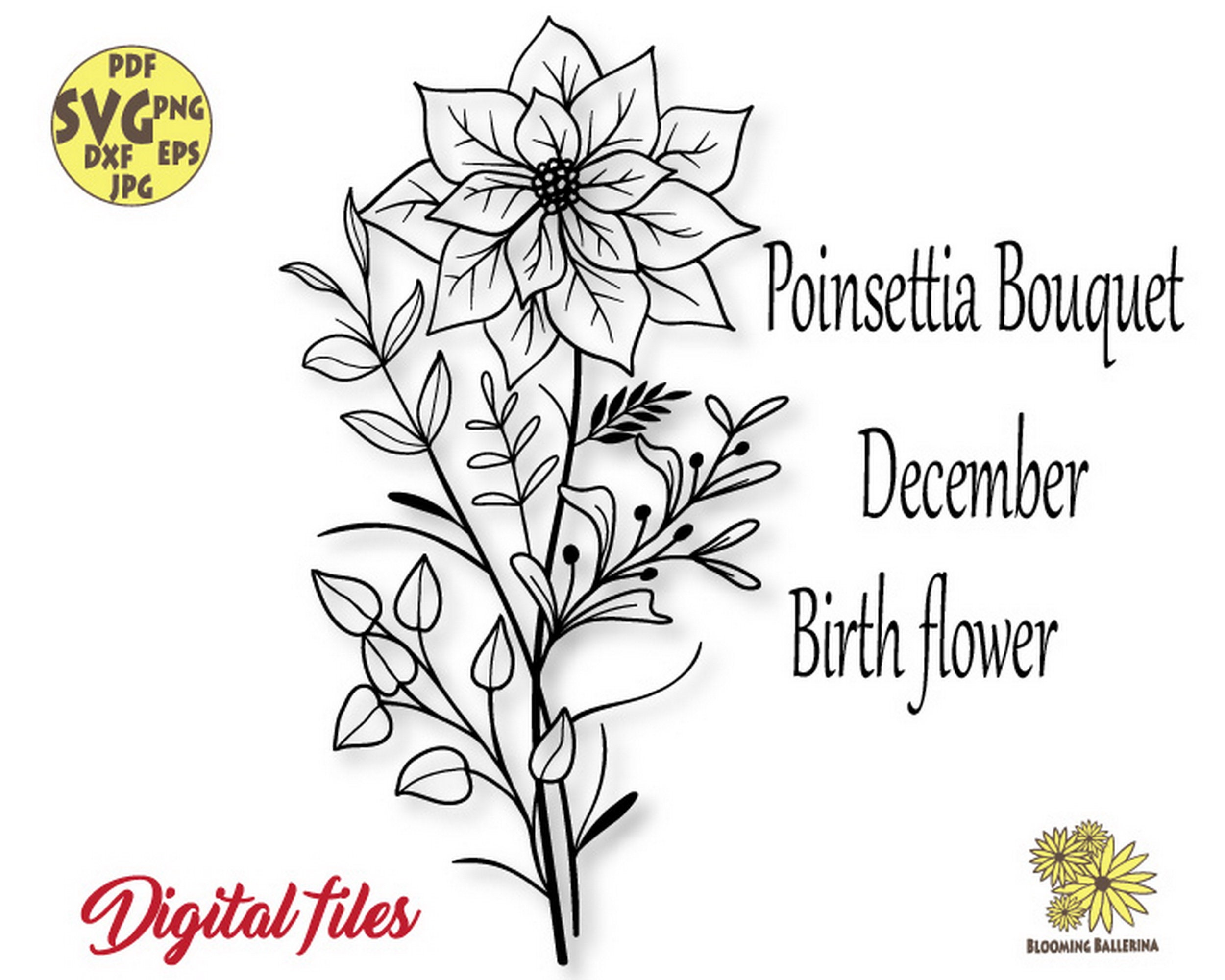 20 Amazing December Birth Flower Tattoo Ideas  EntertainmentMesh