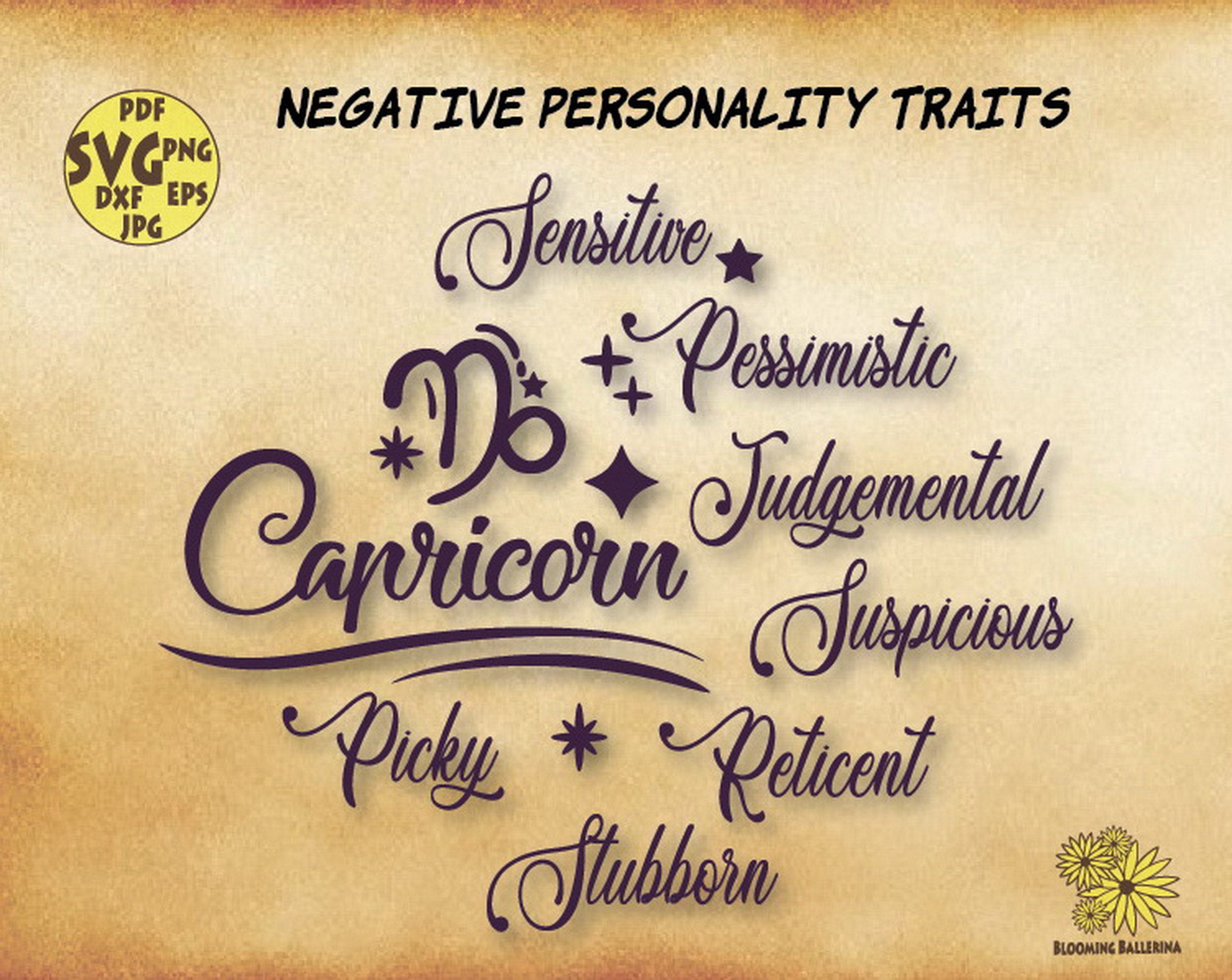 Bad Traits Of A Capricorn - q9rccn2