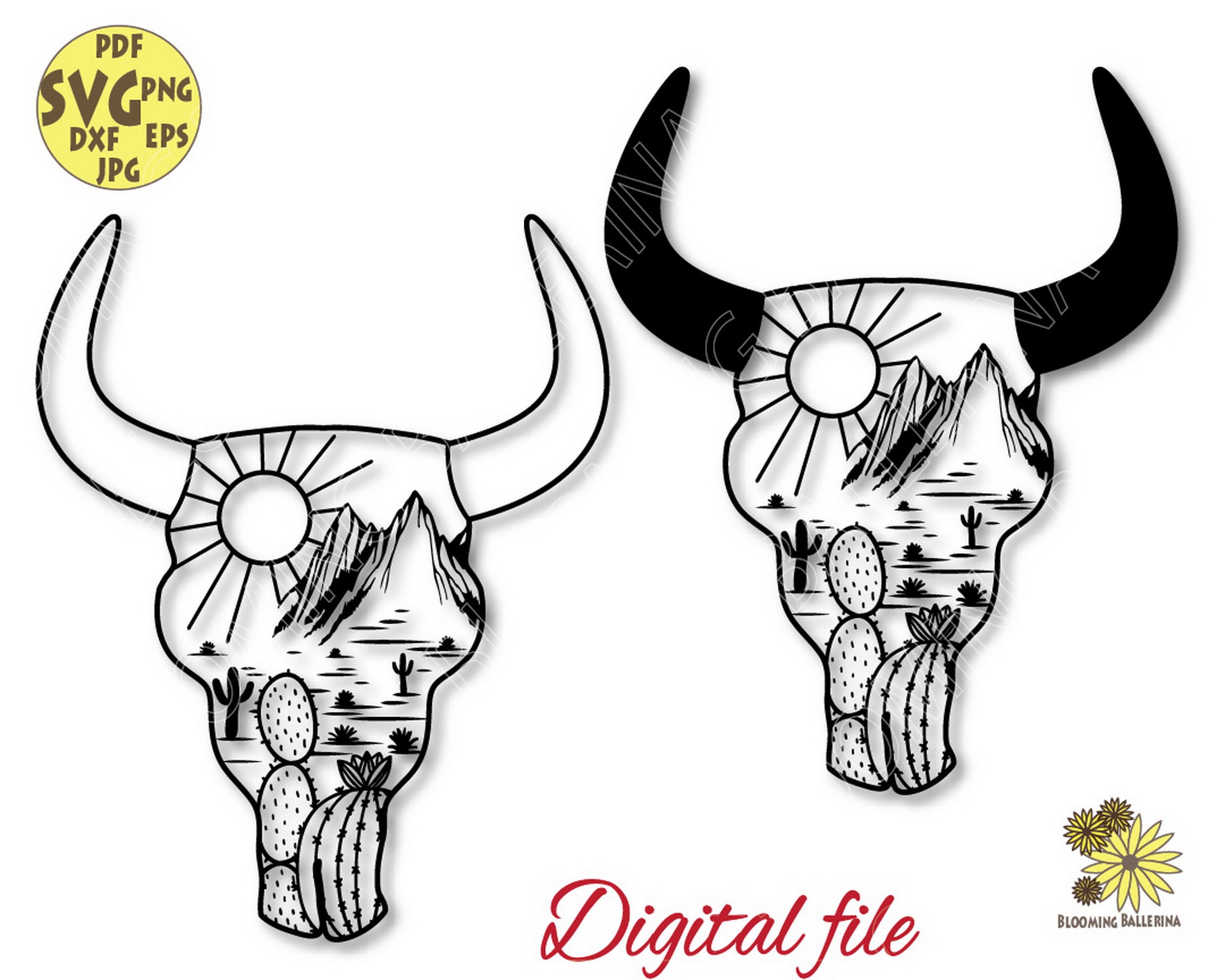 Big Image - Cow Skull Clipart - Free Transparent PNG Clipart Images Download