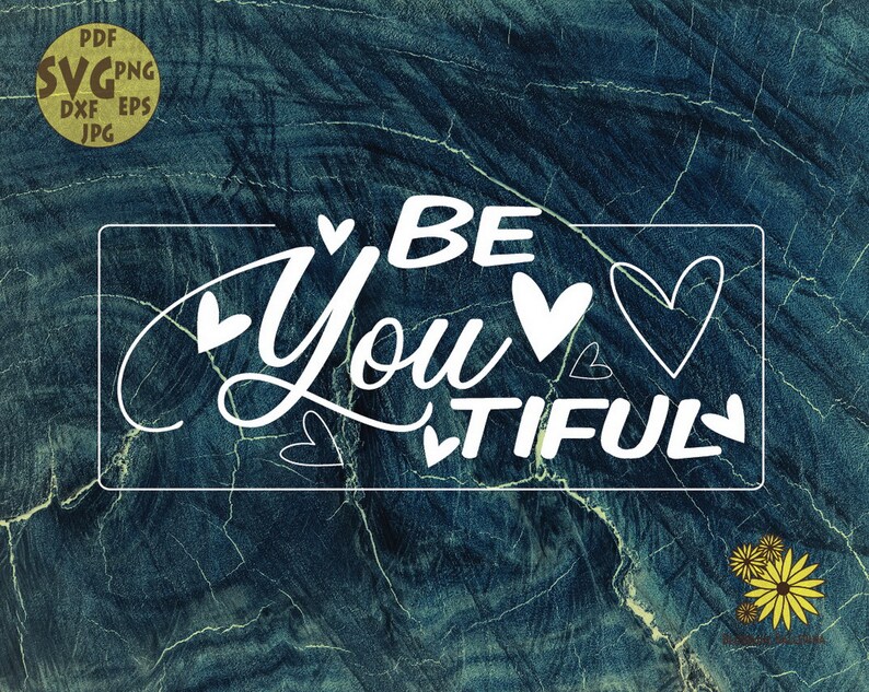 You Are Beautiful SVG