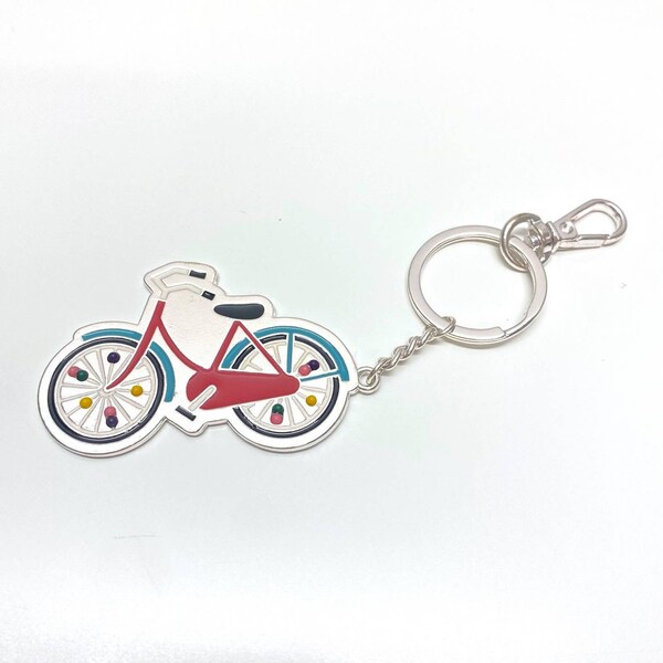 Bicycle Keychain Etsy