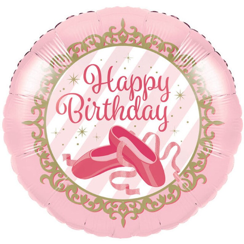 Ballet Balloons Ballet Shoe Balloons Ballet Balloon Etsy