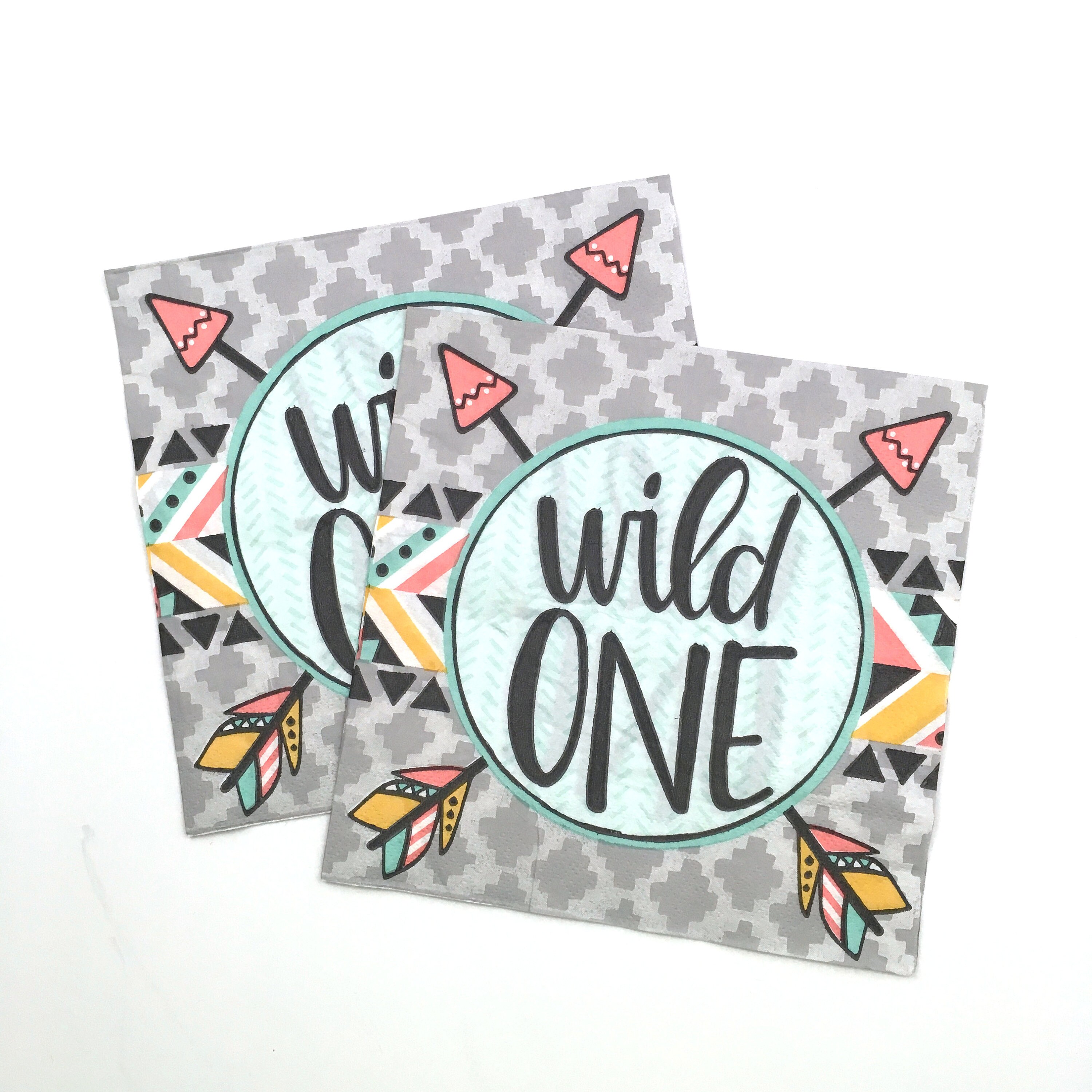Wild One Happy Birthday Banner Wild One Party Tribal 1st | Etsy