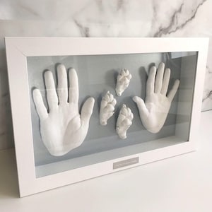 Hand & Paw Casting Kit and Frame Display - The Perfect Gift for Dog Lovers